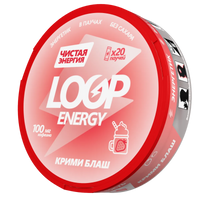 LOOP ENERGY (0 мг) (без никотина, кофеин 100 мг) (Слим) ● Крими Блаш