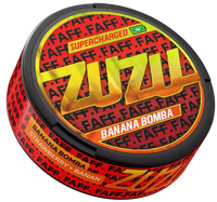 FAFF ZUZU - BANANA BOMBA (150 мг) (Слим) ● БАНАН, КЛУБНИКА