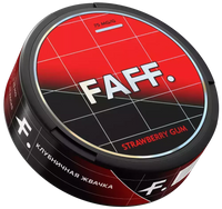 FAFF - STRAWBERRY GUM ● КЛУБНИЧНАЯ ЖВАЧКА FAFF - STRAWBERRY GUM (75 мг) (Слим) ● КЛУБНИЧНАЯ ЖВАЧКА