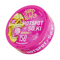HOTSPOT x SO_KI HARD - GUM BANANA ● БАНАНОВАЯ ЖВАЧКА HOTSPOT x SO_KI HARD - GUM BANANA (150 мг) (Слим) ● БАНАНОВАЯ ЖВАЧКА