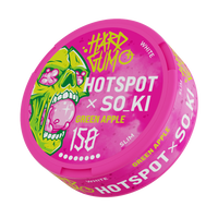 HOTSPOT x SO_KI HARD - GUM GREEN APPLE ● ЯБЛОЧНАЯ ЖВАЧКА HOTSPOT x SO_KI HARD - GUM GREEN APPLE (150 мг) (Слим) ● ЯБЛОЧНАЯ ЖВАЧКА