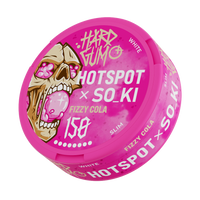HOTSPOT x SO_KI HARD - GUM FIZZY COLA ● ЖВАЧКА ГАЗИРОВАННАЯ КОЛА HOTSPOT x SO_KI HARD - GUM FIZZY COLA (150 мг) (Слим) ● ЖВАЧКА ГАЗИРОВАННАЯ КОЛА