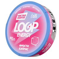 LOOP ENERGY ● Фрости Бэйрис LOOP ENERGY (0 мг) (без никотина, кофеин 100 мг) (Слим) ● Фрости Бэйрис