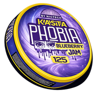 KASTA PHOBIA - BLUEBERRY JAM (125 мг) (Слим) ● ЧЕРНИЧНЫЙ ДЖЕМ