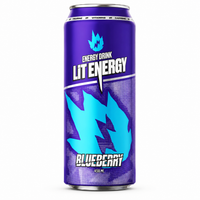ЭНЕРГЕТИК LIT ENERGY - BLUEBERRY (450МЛ) ● ЧЕРНИКА