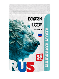 BJØRN & LOOP - RUSSIA ● ЛЕДЯНАЯ МЯТА BJØRN & LOOP - RUSSIA (11 мг) (Ватки) ● ЛЕДЯНАЯ МЯТА