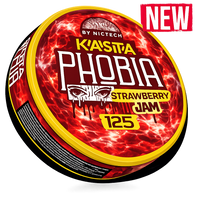 KASTA PHOBIA - STRAWBERRY JAM (125 мг) (Слим) ● КЛУБНИЧНЫЙ ДЖЕМ