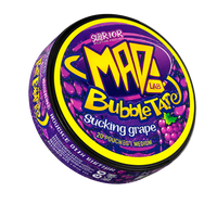 MAD - BUBBLETAPE GRAPE ● СОЧНАЯ ВИНОГРАДНАЯ ЖВАЧКА MAD - BUBBLETAPE GRAPE (200 мг) (Стандарт) ● СОЧНАЯ ВИНОГРАДНАЯ ЖВАЧКА